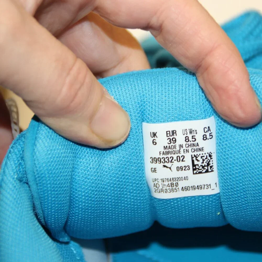 Puma Creeper Phatty Rihanna Fenty Speed Blue Women's size 8.5 Athleisure NEW - Picture 7 of 9